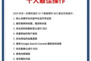 2024年SEO怎么做_如何提升网站流量
