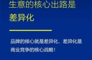 互联网文化竞争分析_如何打造差异化品牌