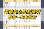 装修预算怎么控制_装修流程有哪些步骤