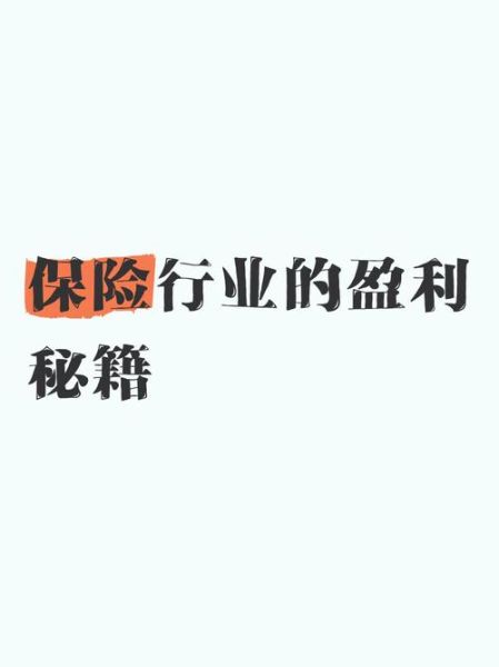 互联网保险盈利模式有哪些_如何提高盈利能力