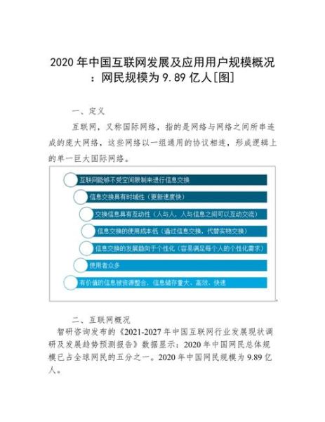 2020中国互联网现状_用户规模多大