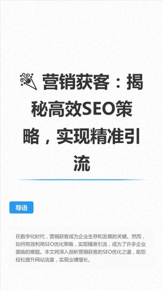 互联网企业如何精准获客_互联网企业怎么做SEO