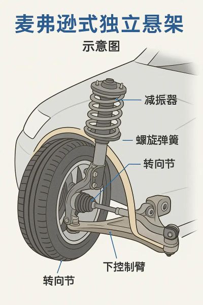 汽车悬架哪种好_独立悬架和扭力梁区别