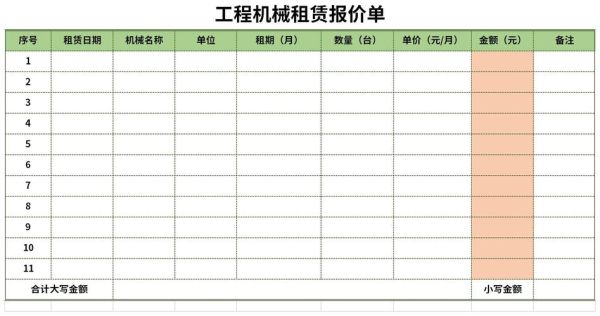 机械设备租赁价格怎么算_租赁流程有哪些