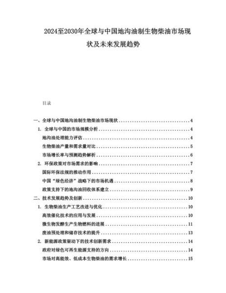 生物柴油前景怎么样_2024年值得投资吗