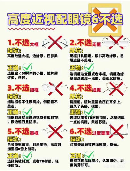 近视眼镜怎么选度数_配眼镜注意事项